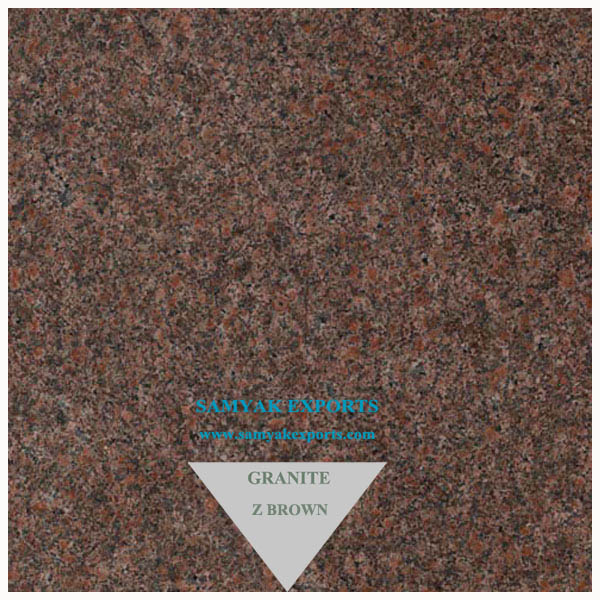 Z Brown Granite Tile Slab, Step Riser, Fire Place Manufacturer, Supplier in India
