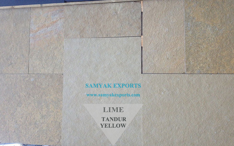 Tandur Yellow Limestone Tile Slab, Capping, Coping Stone Supplier, Manufacturer in India